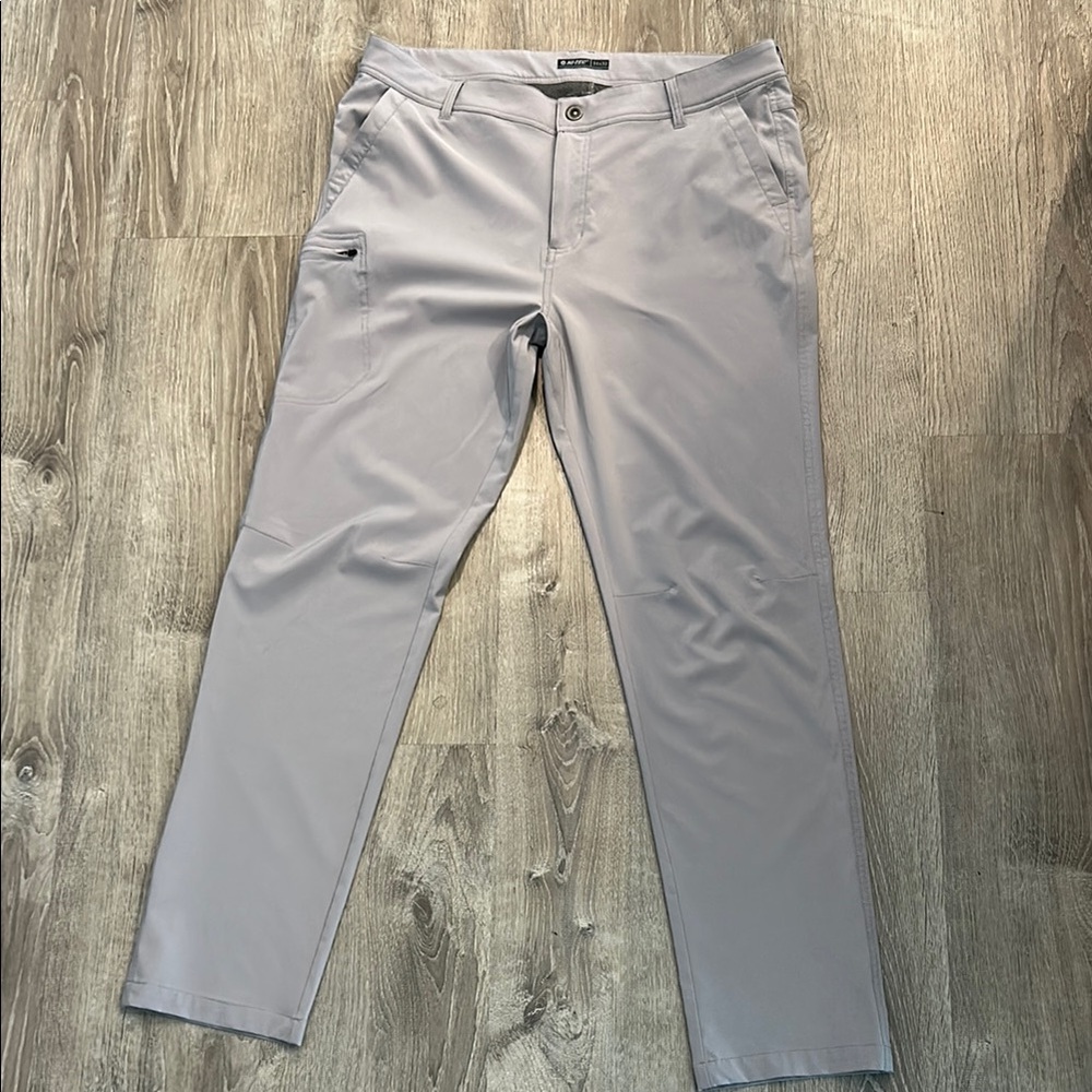 Men’s Hi-Tec Gray Chinos Modern Casual Style